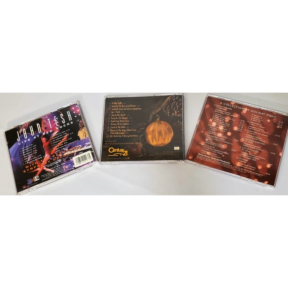 Lot of 3 Holiday music Cd's Joyful Holidays Music to your ears and John Tesh - Picture 2 of 9